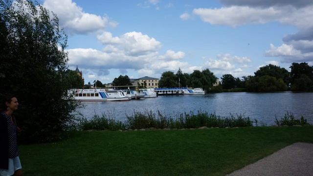 Шверин. Германия. Замок и окрестности. 08.2021 г. смотреть онлайн