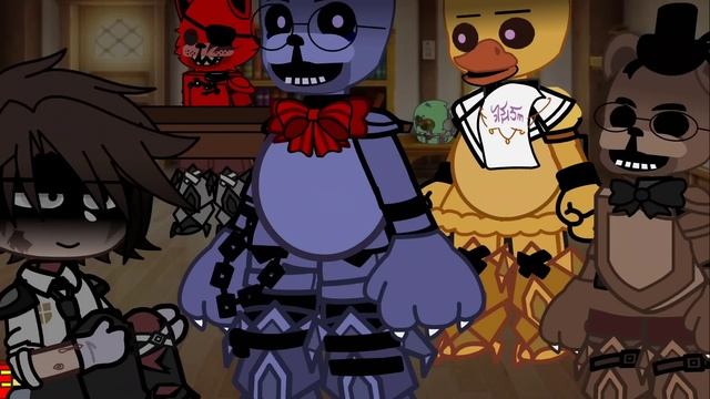 William stuck in a room with FnaF 1 for 24 hours // FnaF // Gachaclub // смотреть онлайн