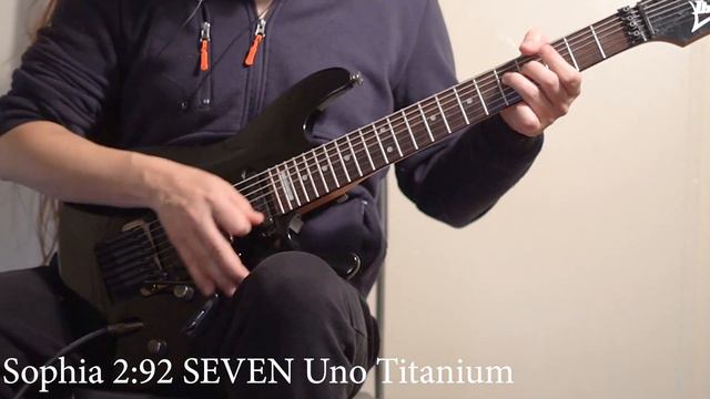 Comparison Ibanez S7 stock tremolo VS Sophia 2:92 SEVEN Uno Titanium Toneblock - Tuning stability! смотреть онлайн
