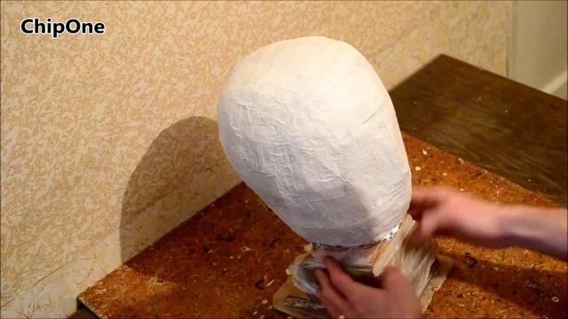 Как сделать маску St1ch из Mushroomhead. Часть 1/How to create St1ch mask(part1) смотреть онлайн
