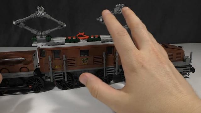 Локомотив КРОКОДИЛ - Lego Creator 10277. Обзор смотреть онлайн