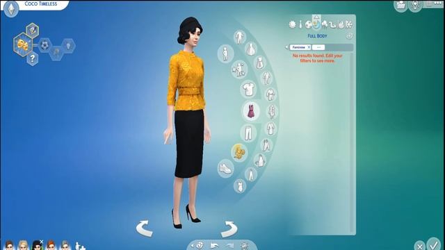 Retro glam (1940s) | Timeless Collection | Sims 4 CC смотреть онлайн