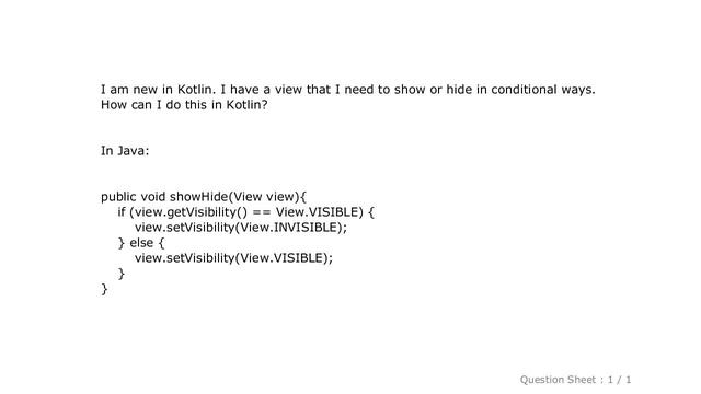 Android : How to set visibility in Kotlin? смотреть онлайн