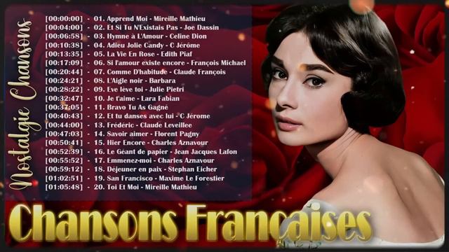 Les Plus Belles Chansons Françaises - Musique Francaise Année 70 80 90 смотреть онлайн