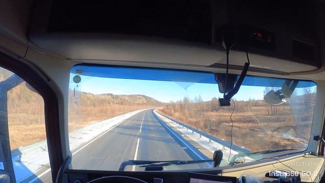 NEW VOLVO FH 540 едем по Забайкалью смотреть онлайн