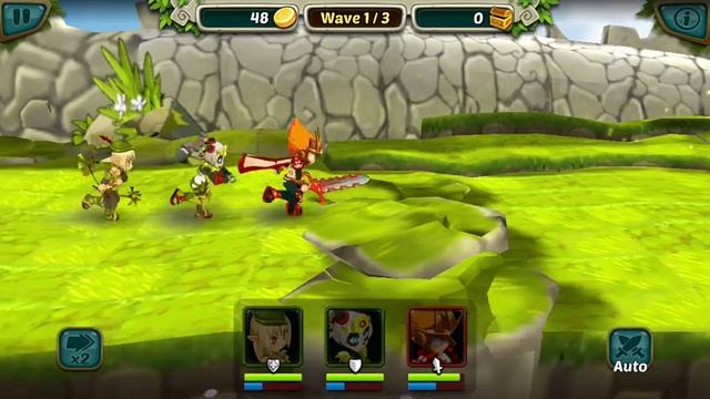 Wakfu raiders iOS/android walkthrough Прохождение смотреть онлайн