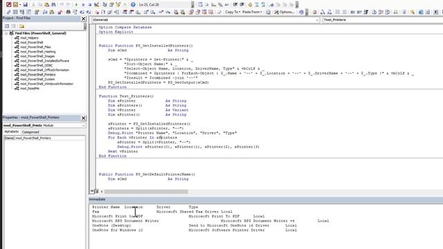 VBA - PowerShell смотреть онлайн