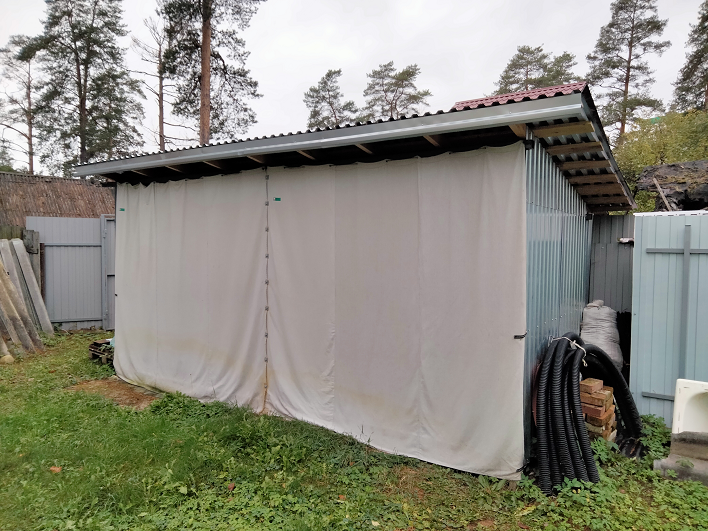 ЛАЙФХАК - НАВЕС С ЗАНАВЕСКОЙ смотреть онлайн