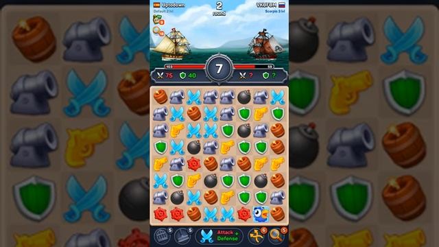 Pirates & Puzzles Gameplay Android смотреть онлайн
