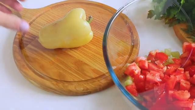 Салат "ЧОБАН" к мясу, шашлыку! Очень Простой, но вкусный! смотреть онлайн