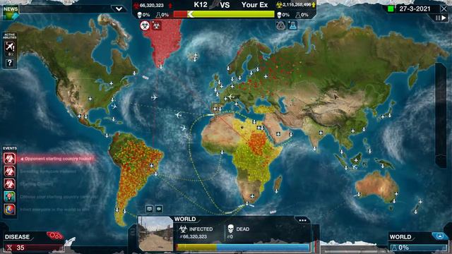 Plague Inc - Multiplayer Match 2 смотреть онлайн