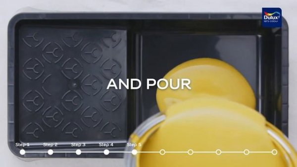 Как подготовить и покрасить стены краской Dulux