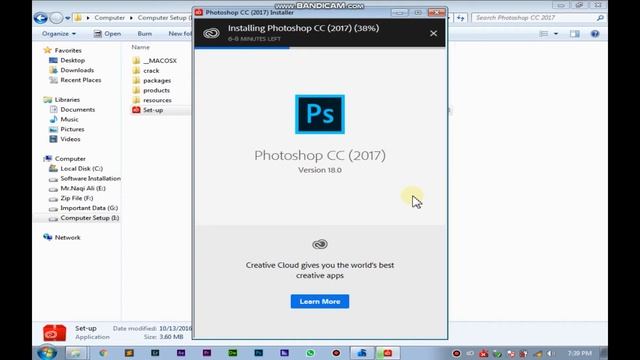 How to Install Adobe Photoshop CC 2017 In Windows 7 | NettleGraph Studio | NGS Art смотреть онлайн