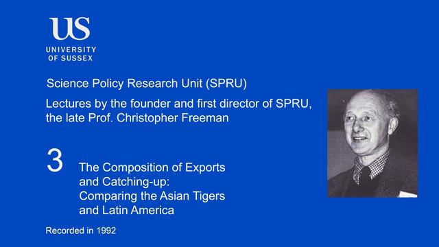 C. Freeman: The Composition of Exports and Catching-up: Comparing the Asian Tigers and Latin Americ смотреть онлайн