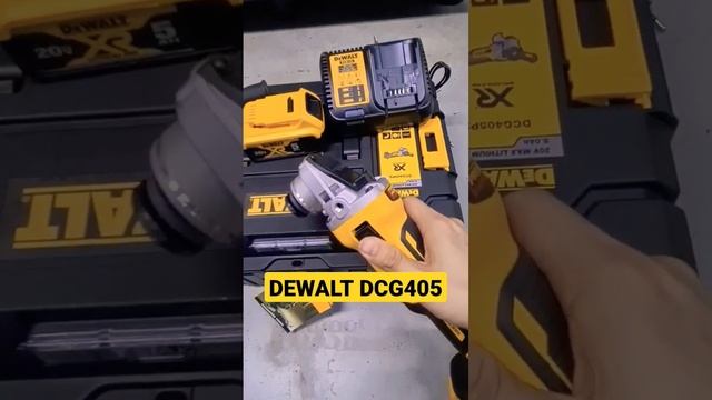 Dewalt DCG405P2, 20Vmax Cordless Angle Grinder 5.0AH смотреть онлайн