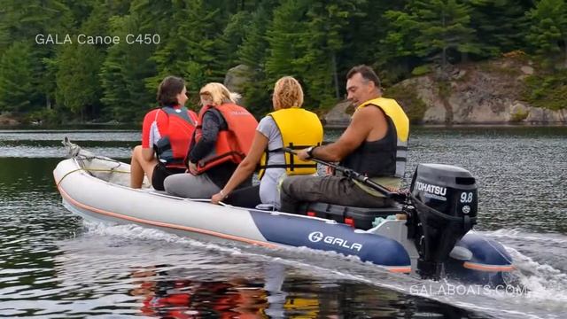 GALA Canoe C450 - представник модельного ряду Challenger смотреть онлайн