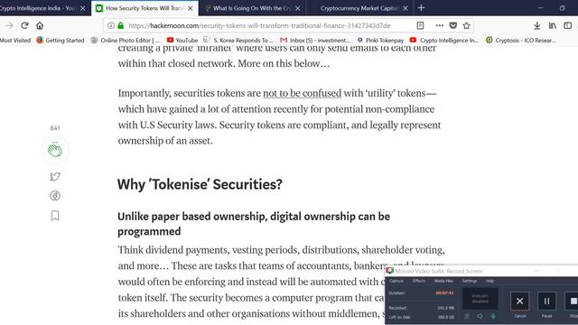 What is Security Token Offering (STO) in Hindi смотреть онлайн