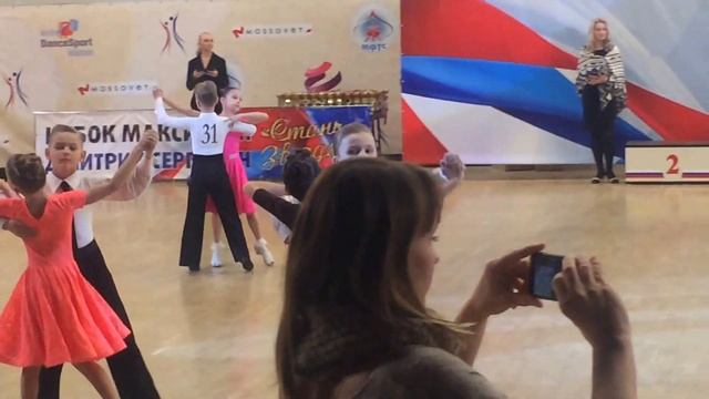 Медленный вальс. Кубок Максимум (г.Москва). 20 ноября 2016 г. Дети-1 до Е. смотреть онлайн