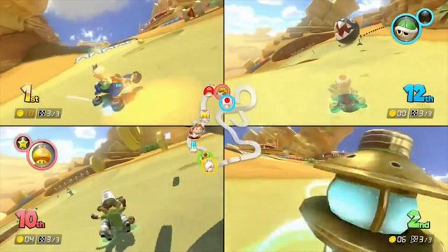 Crossing Cup - Mario Kart 8 Deluxe смотреть онлайн