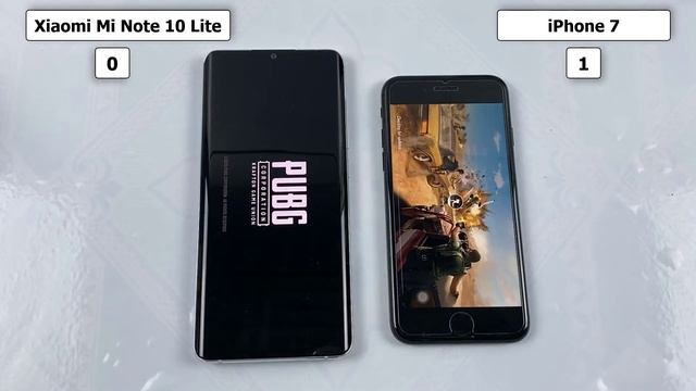 Xiaomi Mi Note 10 Lite vs iPhone 7 Speed Test, Display Test | Snapdragon 730G vs Snapdragon 450 смотреть онлайн