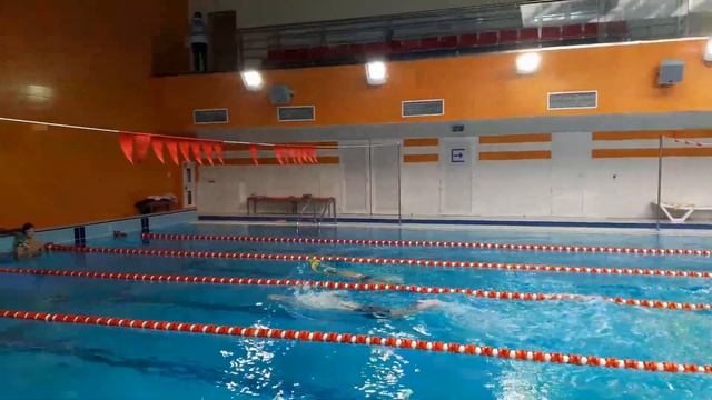 Эстафета в секции плавания Almaty Sports City смотреть онлайн