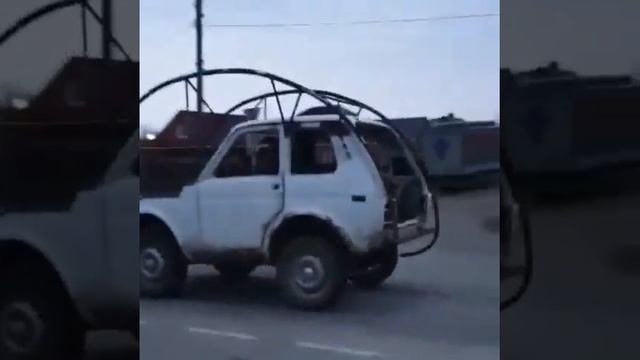 Машину-колобок сконструировали умельцы из Новокубанска (18.03.190 смотреть онлайн
