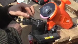 Недорогой станок для заточки цепей для бензо и электропил