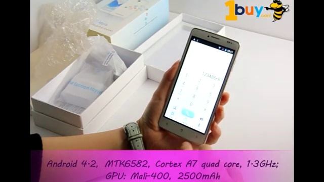 Mpie MP707 Smartphone MTK6582 Quad Core Android 4 2 5 0 Inch Gesture Sensing 1GB 4GB ROM White смотреть онлайн