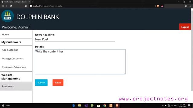 Online Banking System смотреть онлайн