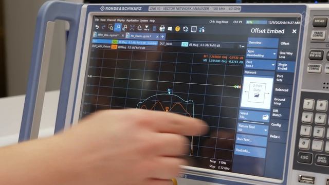 De-embedding options for R&S VNAs смотреть онлайн