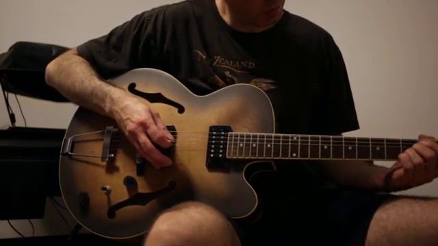 How does it sound? Ibanez AF55 1/2 смотреть онлайн