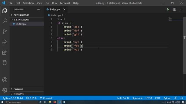 if, else, elif statements in python | Taming Python Skill | python control flow statements смотреть онлайн