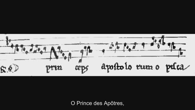 O Princeps Apostolorum