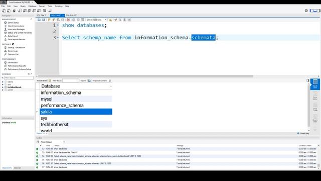 How to get list of all MySQL Databases - MySQL Developer Tutorial смотреть онлайн