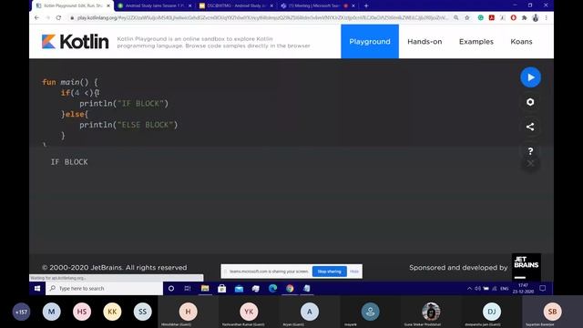 Android Study Jams - Session 1 : Introduction to Programming using Kotlin смотреть онлайн