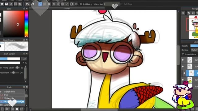 Is there something wrong?? (My Original Character)/speedpaint смотреть онлайн