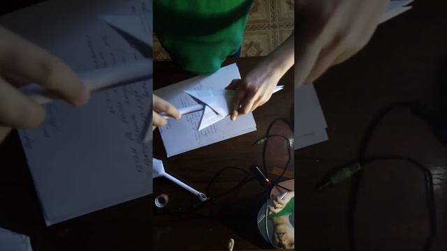 Как сделать кунай из бумаги. смотреть онлайн