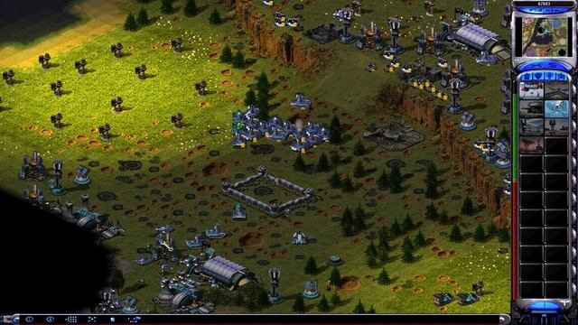 Red Alert 2 | Extra Hard AI - War Day | (7 vs 1) смотреть онлайн