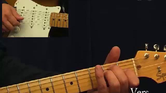 Playalong - House of the Rising Sun How to play on guitar.(SWE) смотреть онлайн