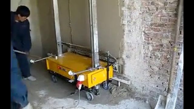 Штукатурный автомат из Китая - автомат для штукатурки стен смотреть онлайн