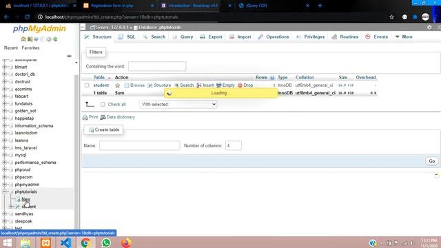 PHP Part-1: How to make Registration form with Confirm Password and success message in php in Hindi смотреть онлайн