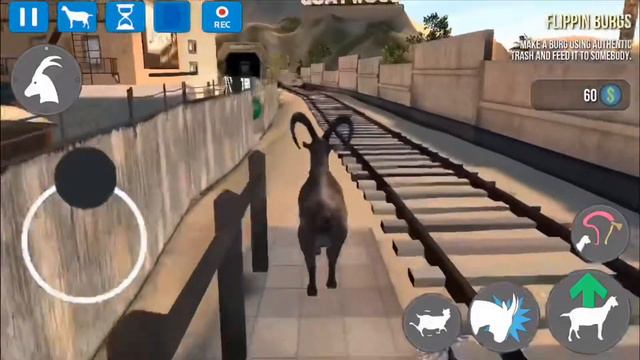 Railfanning in Goat Sim: Payday смотреть онлайн