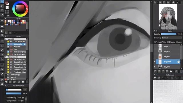 [Medibang Paint Pro speed drawing] Sweet Girl смотреть онлайн