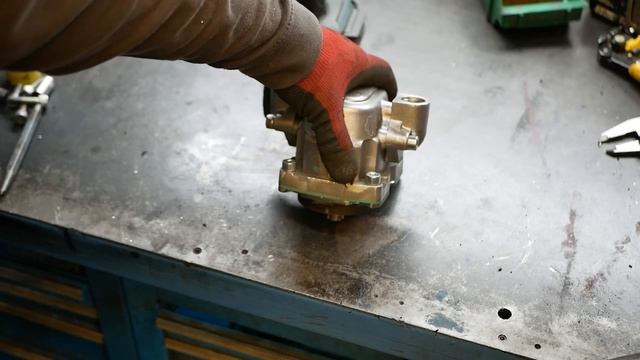 Hydraulic Pump + AC Compressor = Useful Unit