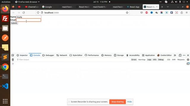 React Tutorial in Hindi #49 How to use React hook form to Create Custom Input смотреть онлайн