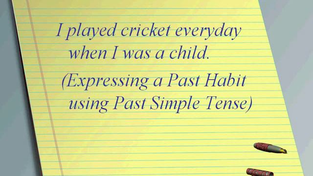 Unit 38: Expressing Past Habits 3: Using Past Simple Tense (In English) смотреть онлайн