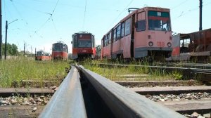 "Водитель бийского трамвая задавила газонокосильщика" (Будни, 09.07.19г., Бийское телевидение)