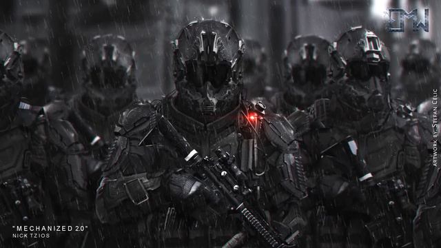 Epic Dark Battle Music • _MECHANIZED TRINITY_ by Nick Tzios смотреть онлайн
