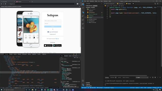 How to build an Instagram Bot with JavaScript - Part 1 смотреть онлайн