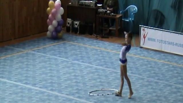 ЮНОСТЬ РОССИИ Семёнова Лиана 1998 г р  Казань обруч  27 02 10